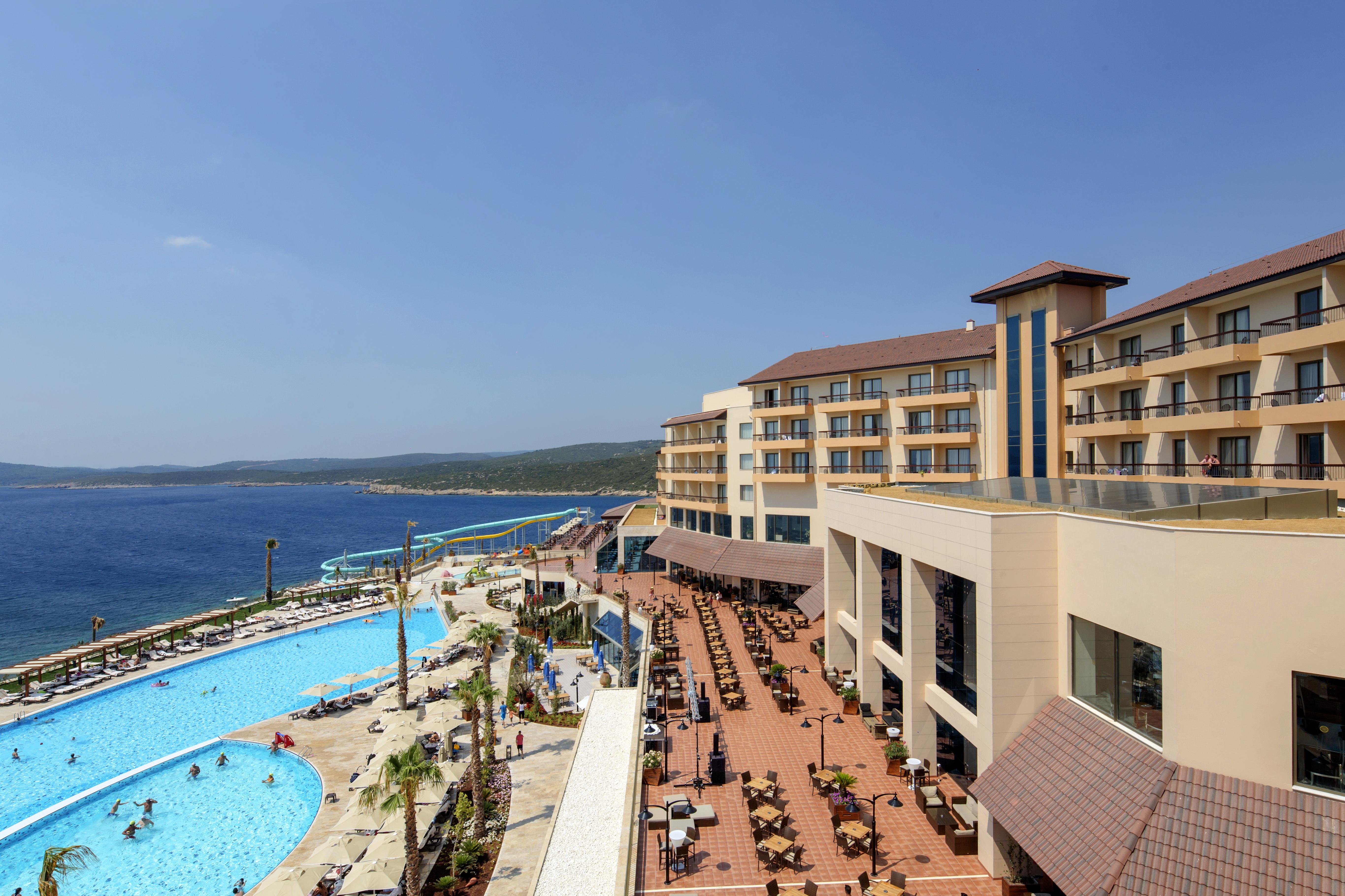 Royal Teos Thermal Resort Clinic & Spa - Halal Hotel Seferihisar Exterior foto