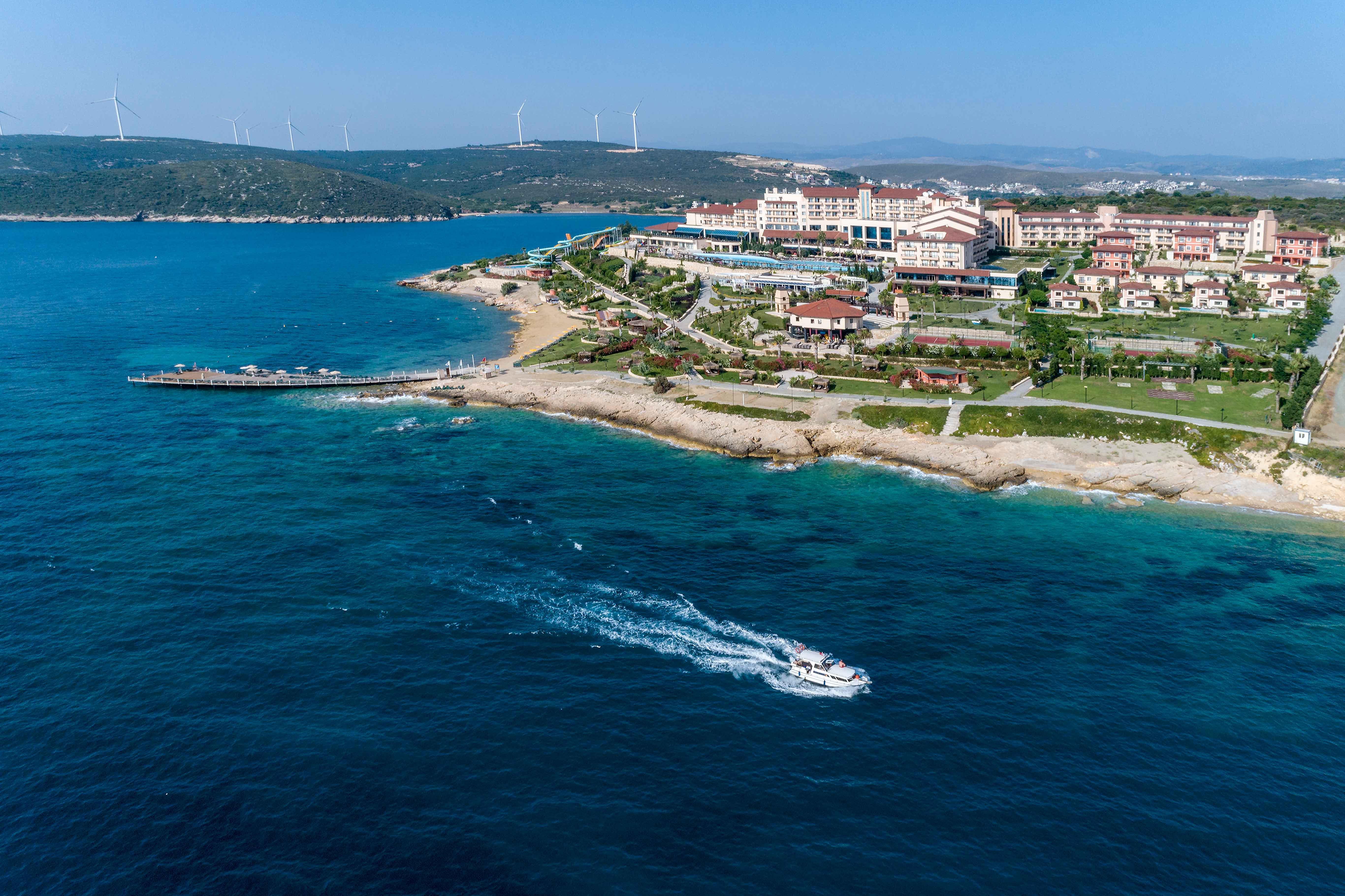 Royal Teos Thermal Resort Clinic & Spa - Halal Hotel Seferihisar Exterior foto